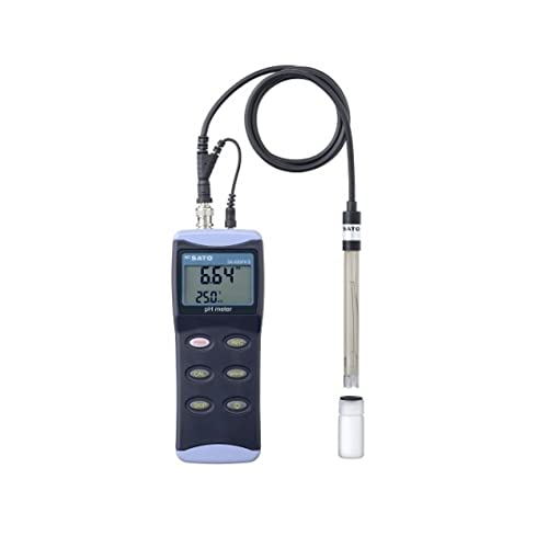 佐藤計量器(SATO) ハンディ型pH計 (標準センサ PHP31付き) SK-620PH Amazon | 佐藤計量器製作所(SATO) ハンディ型pH計 SK-620PHII 6435-00